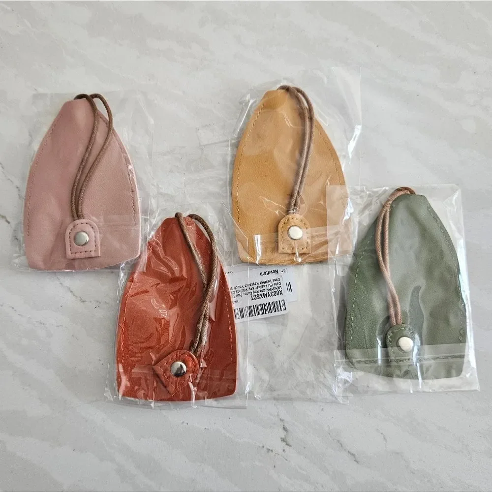Colorful Bunny Key Wallet Set Of 4